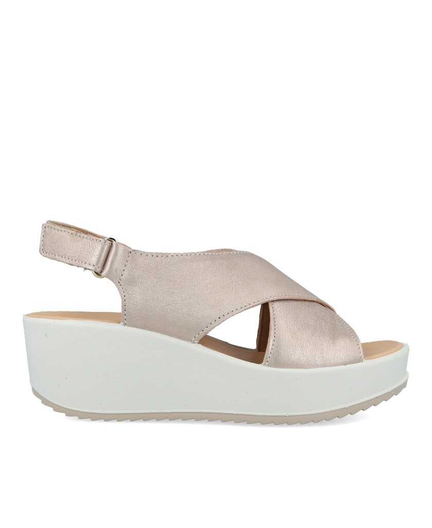 Imac 757620 51334/013 Sandals with crossed vamp