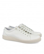 Catchalot 7081 womens basic leather trainer
