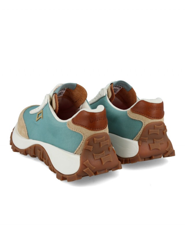 スニーカー CAMPER Woman Sneakers Brown K201462-030 DRIFT TRAIL VIBRAM 0 Drift Trail Brown Sneakers for Women - Spring/Summer