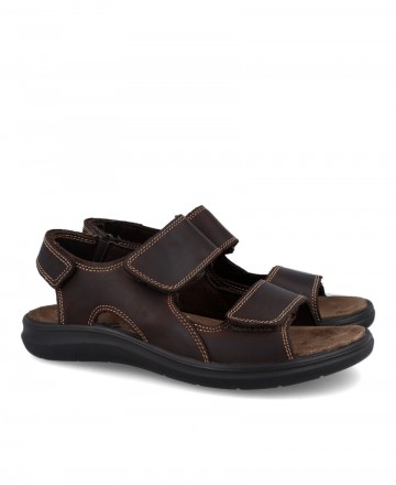 Imac 753071.3474.017 womens velcro leather sandals