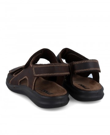 Sandalias de piel con velcro Imac 753071.3474.017