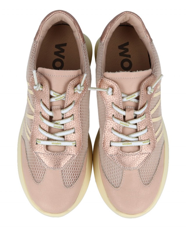 Wonders Azure A4001 urban wedge sneaker