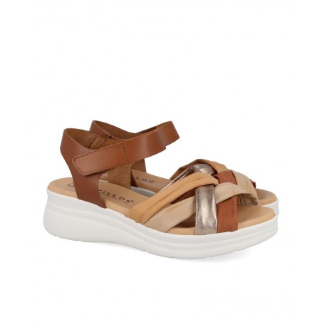 Pitillos wedge strappy sandals 10610