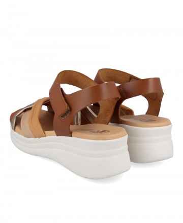 Pitillos wedge strappy sandals 10610