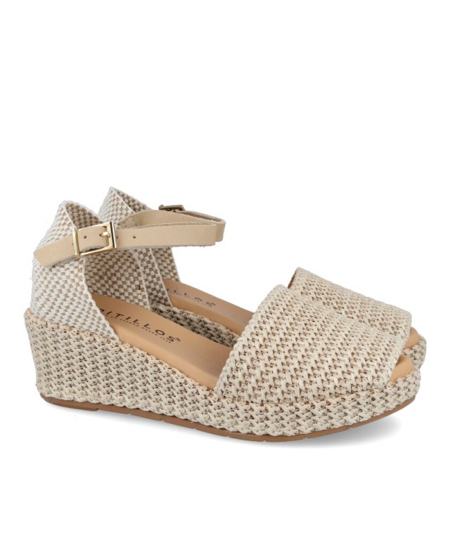 Pitillos 10560 wedge sandals