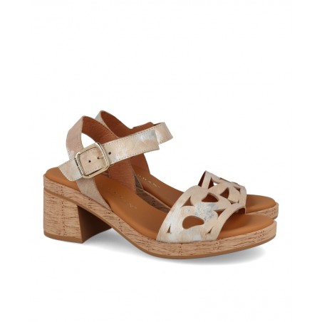 Paula Urban 34-767 low heel sandals