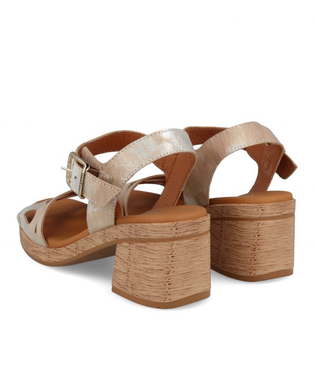 Paula Urban 34-767 low heel sandals