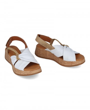 Paula Urban 33-416 low wedge sandal