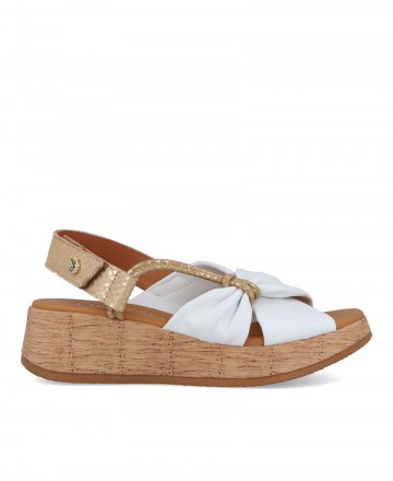 Paula Urban 33-416 low wedge sandal