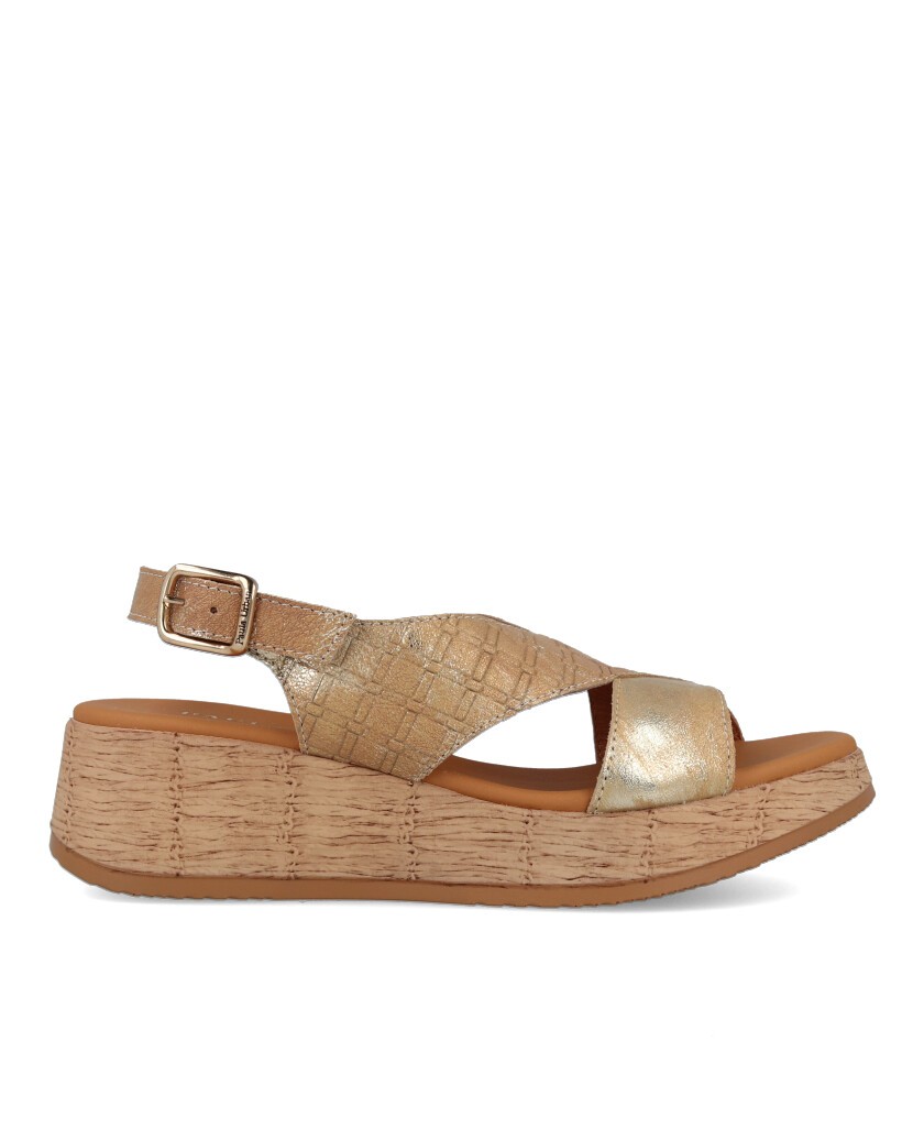 Paula Urban 33-787 women's cross strap sandal