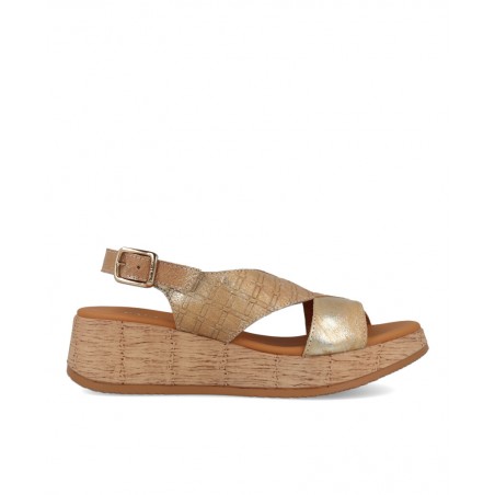 Paula Urban 33-787 women's cross strap sandal