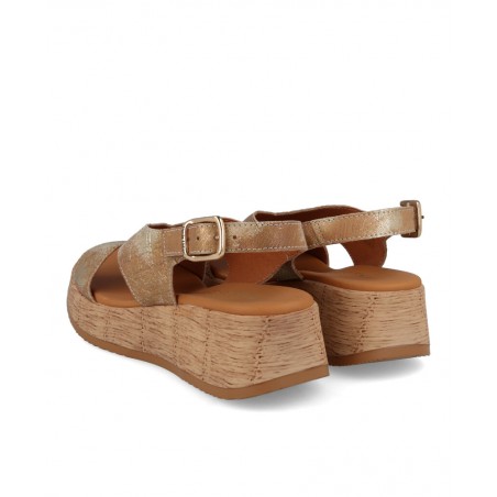 Paula Urban 33-787 women's cross strap sandal