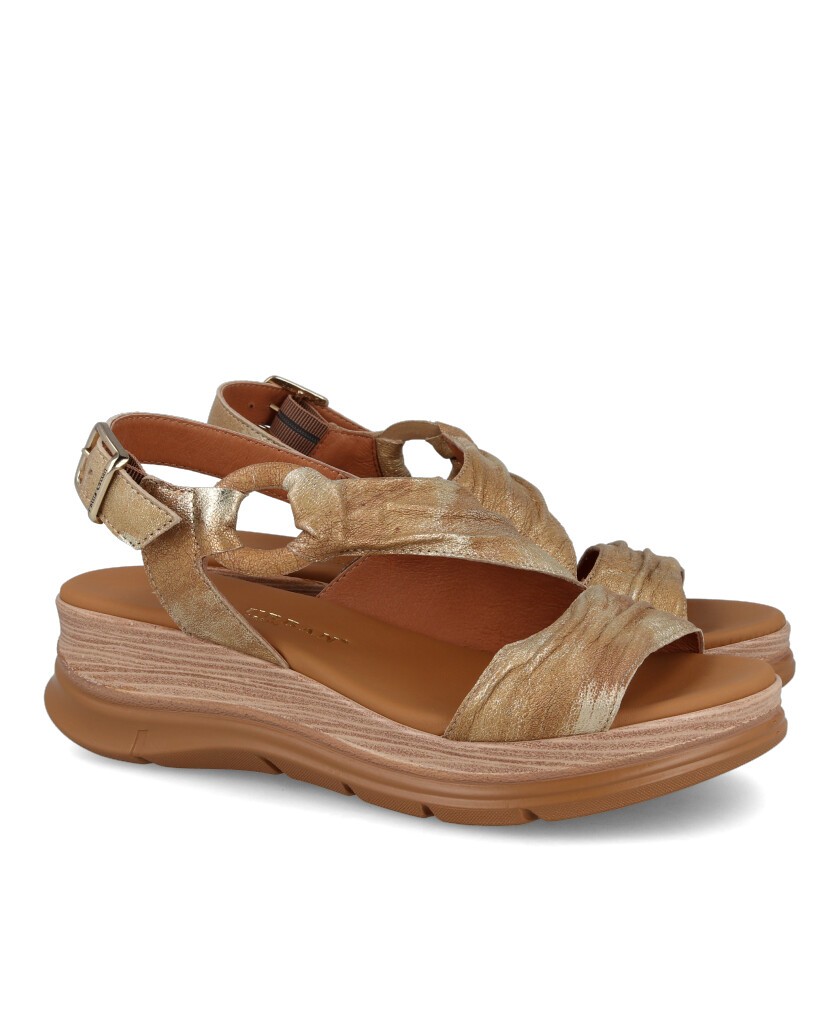 Sandalia con detalle Paula Urban 24-728