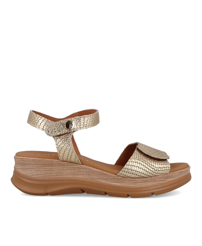 Paula Urban metallic sandals 24-634