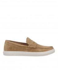 Sporty split leather moccasins Agot ORB
