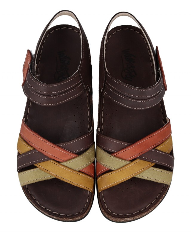 Velcro sandal Walk & Fly Mediterraneo 3861 43170 Velcro sandal Walk & Fly Mediterraneo 3861 43170