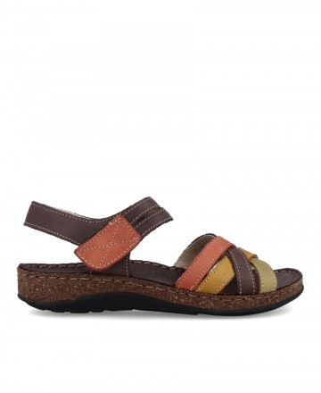 Sandalia velcro Walk & Fly Mediterraneo 3861 43170