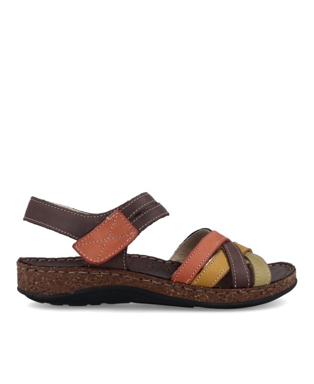 Velcro sandal Walk & Fly Mediterraneo 3861 43170 Velcro sandal Walk & Fly Mediterraneo 3861 43170