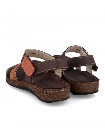 Sandalia velcro Walk & Fly Mediterraneo 3861 43170