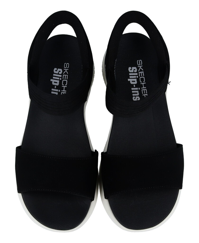 Skechers Slip-Ins Ultra Flex 3.0 Black Sandals
