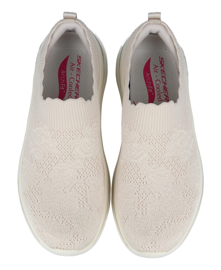 Moccasins Skechers Go Walk Arch Fit 2.0 Pink Linda