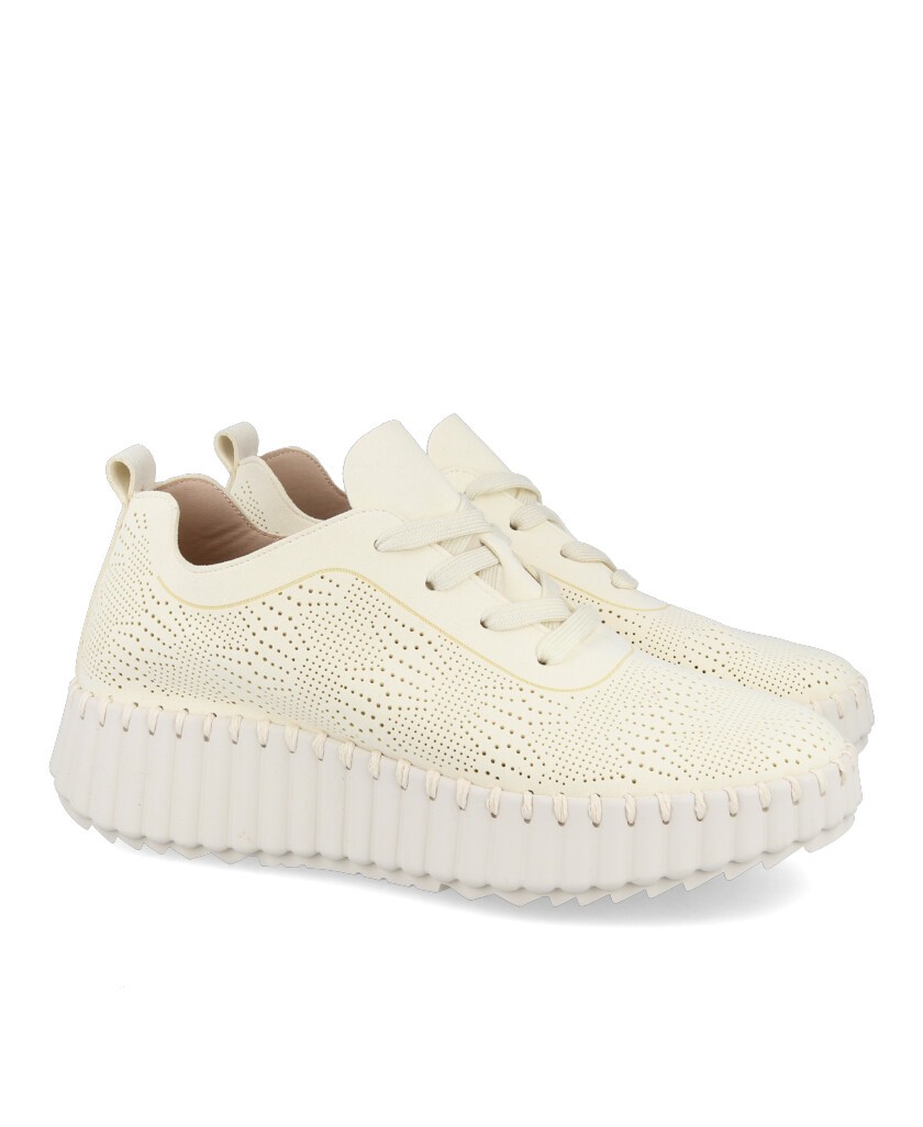 Walk& Fly Astrid AH-9837 Wedge Sneakers