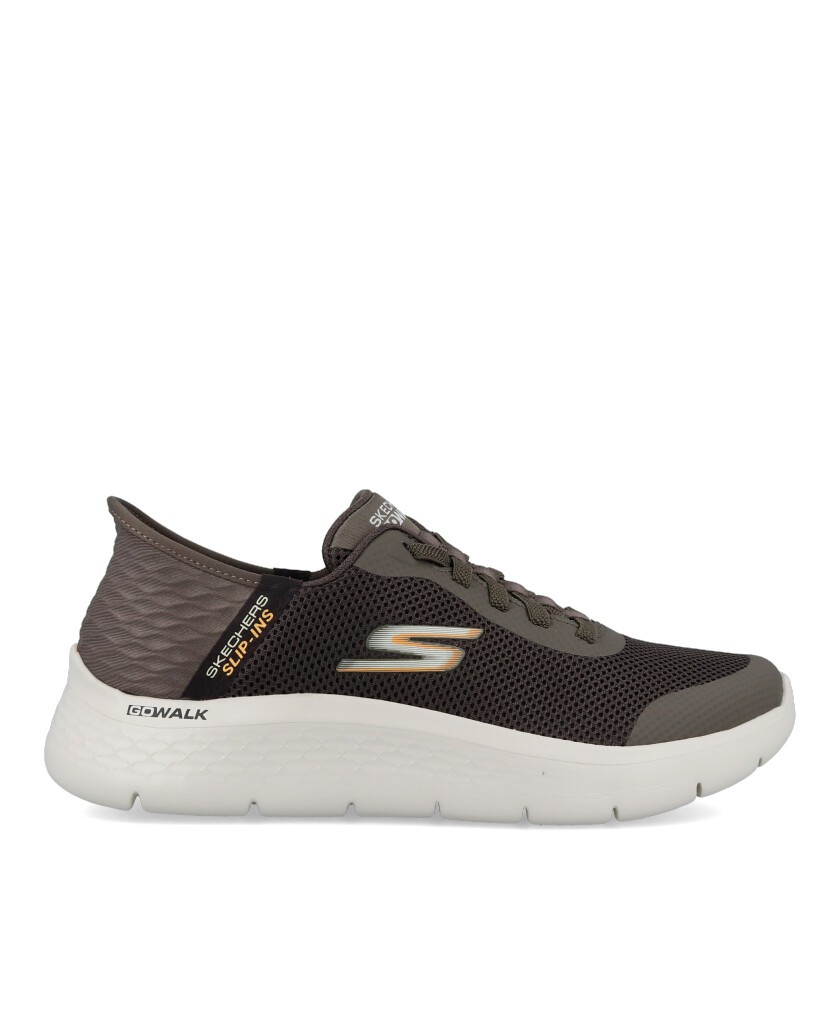 Deportiva verde Skechers Slip-Ins: Go Walk Flex