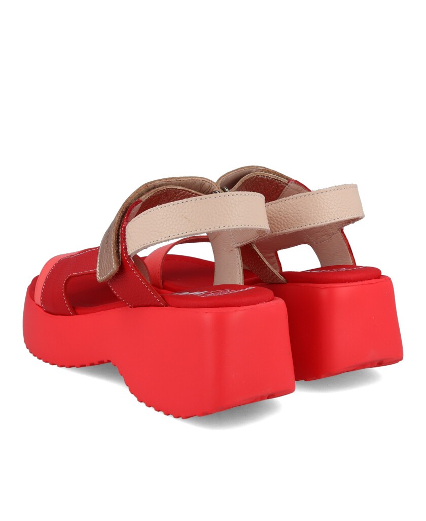 Wonders Telva D9725 platform sandals