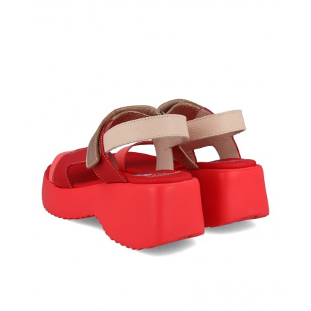 Wonders Telva D9725 platform sandals