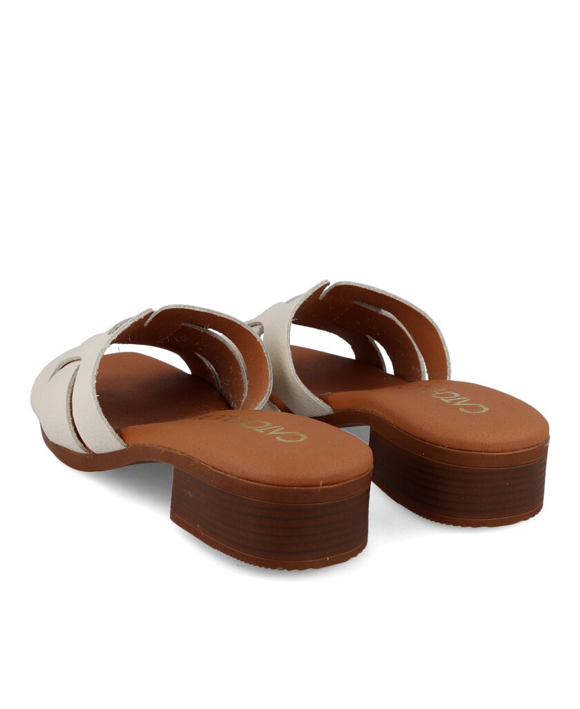 Casual sandals in beige color Catchalot 5343