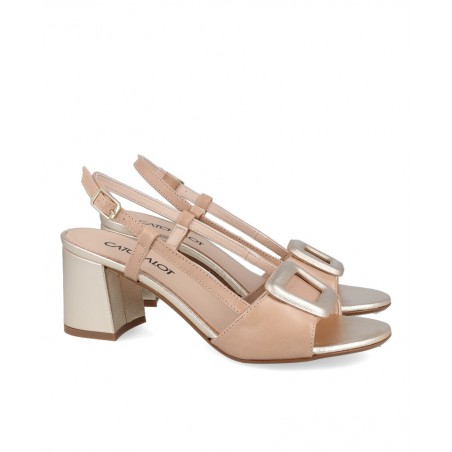 Patricia Miller Crimea 6765 womens nude sandals