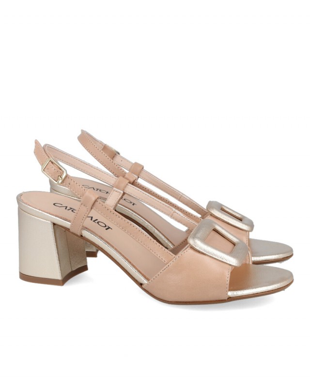 Patricia Miller Crimea 6765 womens nude sandals