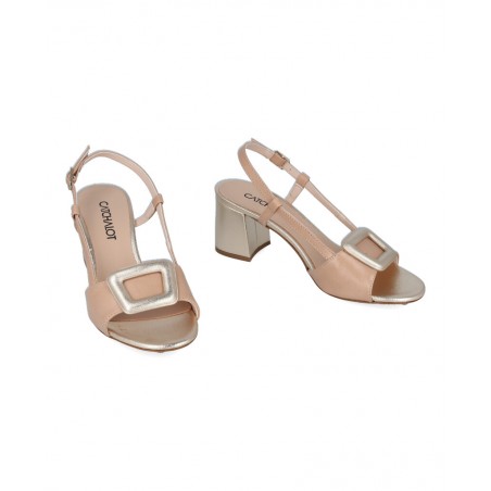 Patricia Miller Crimea 6765 womens nude sandals