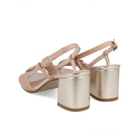 Patricia Miller Crimea 6765 womens nude sandals