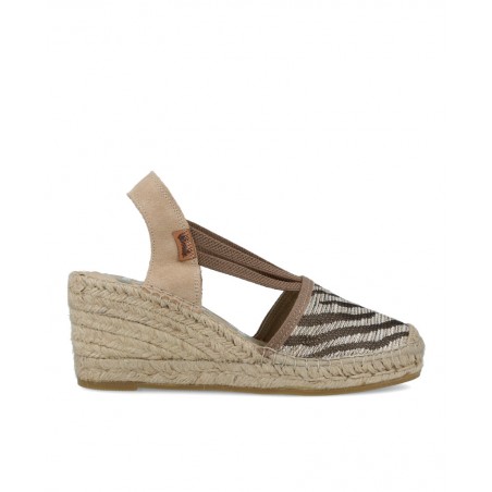 Espadrilles in animal print Vidorreta Clavel 18400TSCL