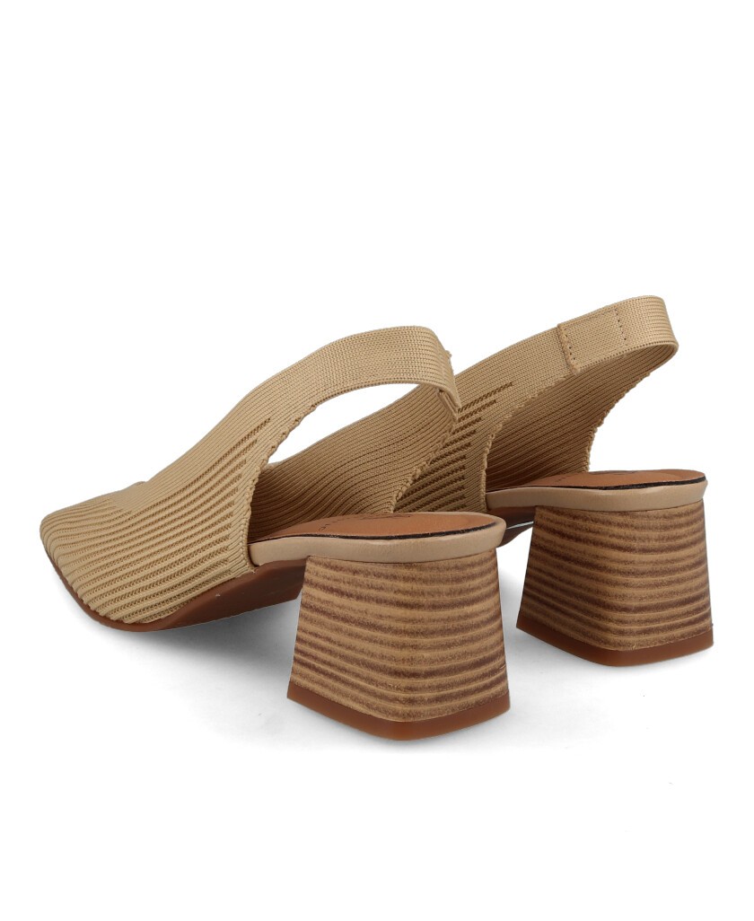 Zapato de salón destalonado Miss Elastic 76562