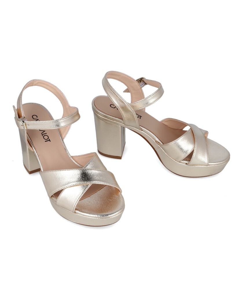 h2Sandalia strongmetalizada fiesta Patricia Miller 5562 strongstrong strong h2 pstrongSandalia metalizada fiesta Patricia Mill