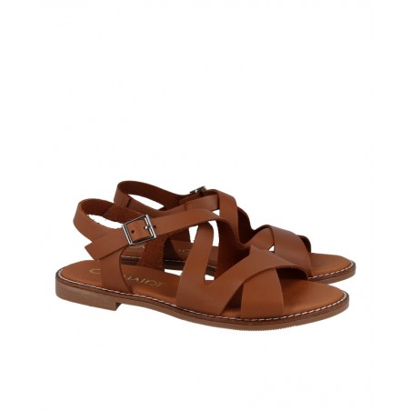 Catchalot 5572 flat leather sandals