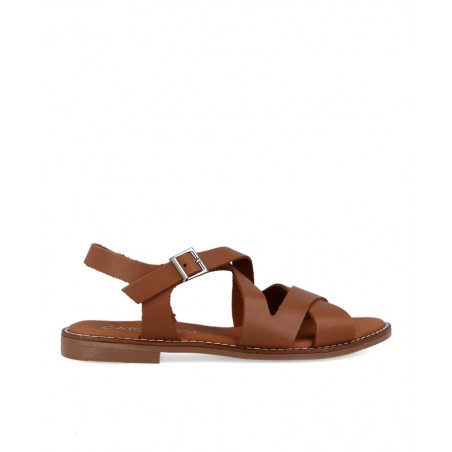 Catchalot 5572 flat leather sandals