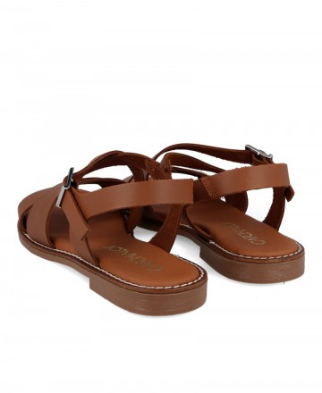 Sandalias planas de piel Catchalot 5572