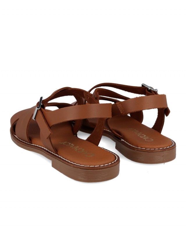 Catchalot 5572 flat leather sandals Catchalot 5572 flat leather sandals