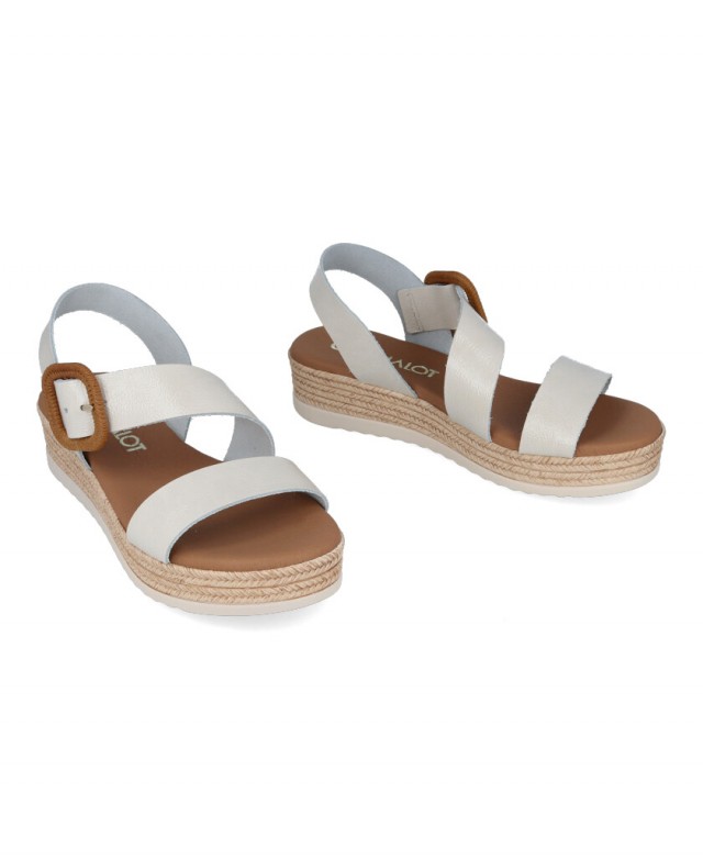 Catchalot 5694 low wedge sandals