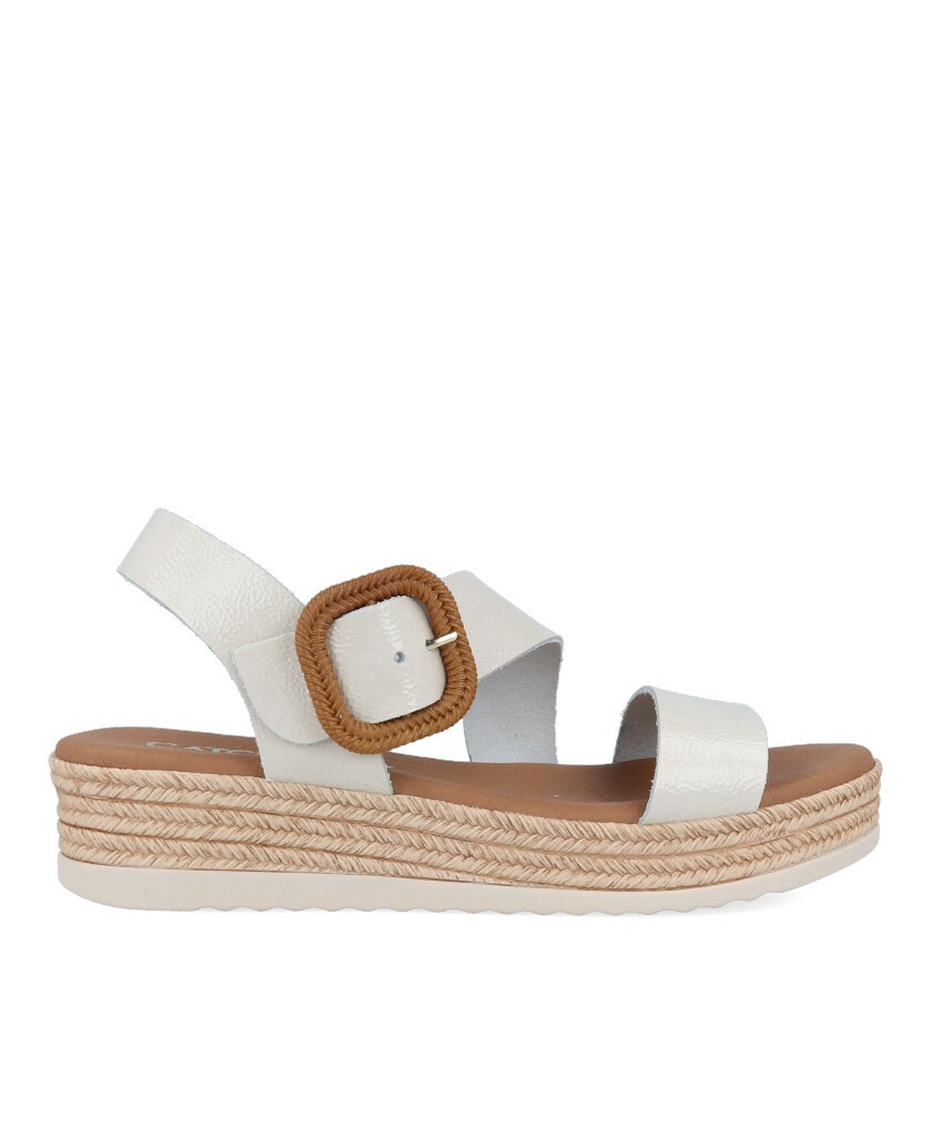 Catchalot 5694 low wedge sandals