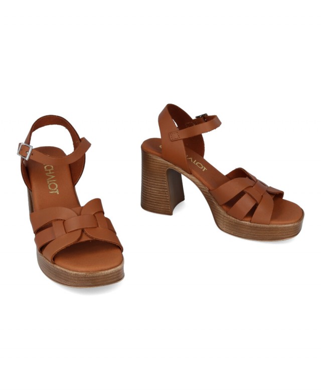 Leather sandals with straps Catchalot 5640 Leather sandals with straps Catchalot 5640