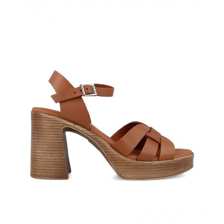 Leather sandals with straps Catchalot 5640