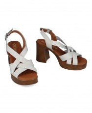 White leather sandals Catchalot 5645