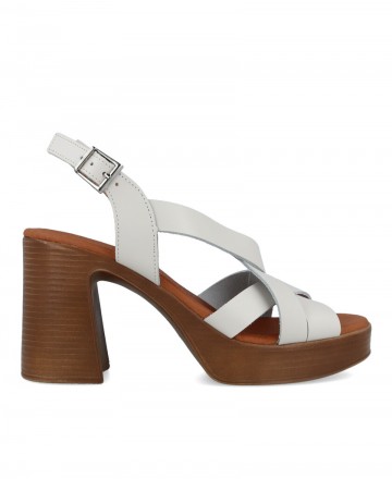 Sandalias blancas de piel Catchalot 5645