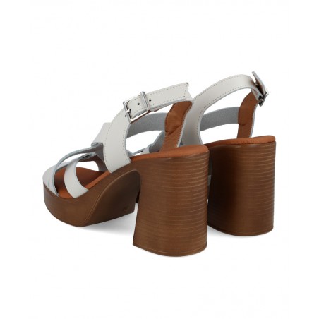 White leather sandals Catchalot 5645