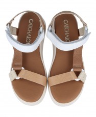 White leather sandals Catchalot 5645 White leather sandals Catchalot 5645