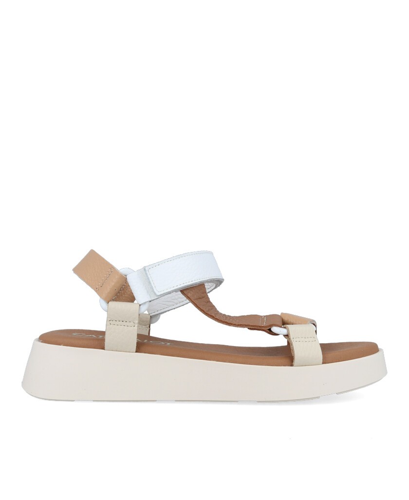 White leather sandals Catchalot 5645